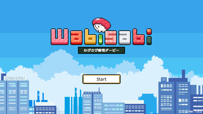 わびさび寿司ダービーゲーム画面トップ